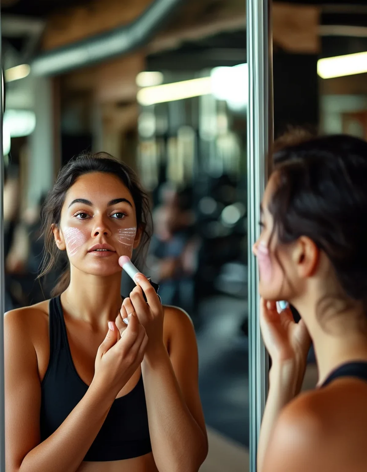 Why Cream Blush Migrates Down Your Face Mid-Workout (and What Actually Stays Put)
